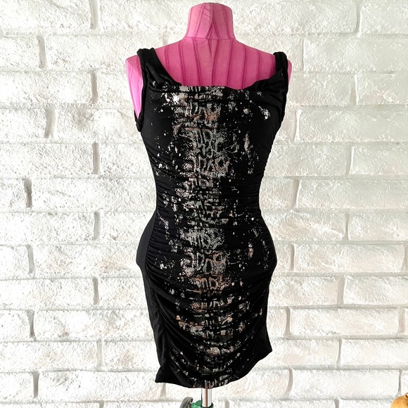 Sexy Guess Bodycon Cocktail Dress Sz S - Picture 3 of 4